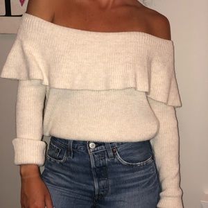 Urban Outfitters off the shoulder sweater